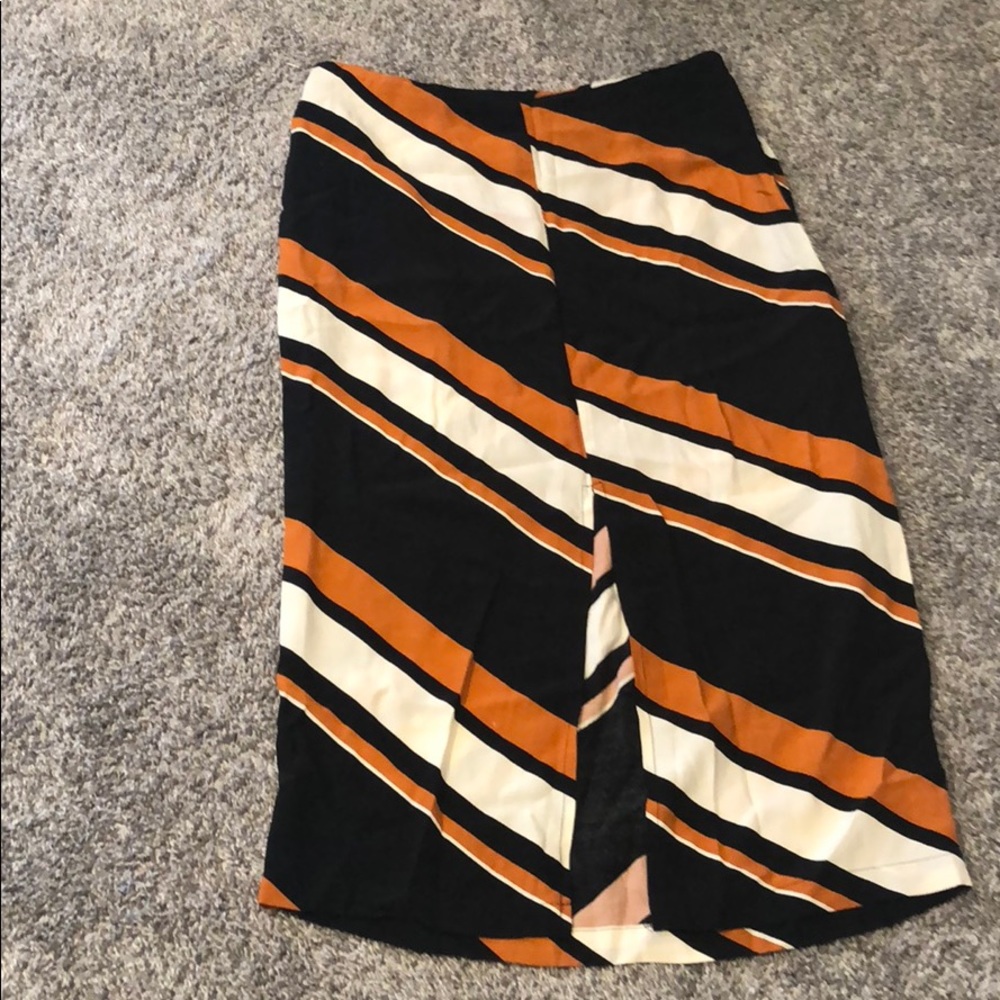 Striped skirt
